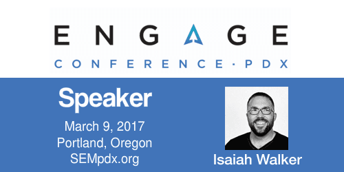 Isaiah Walker - Engage Conference 2017 Speaker